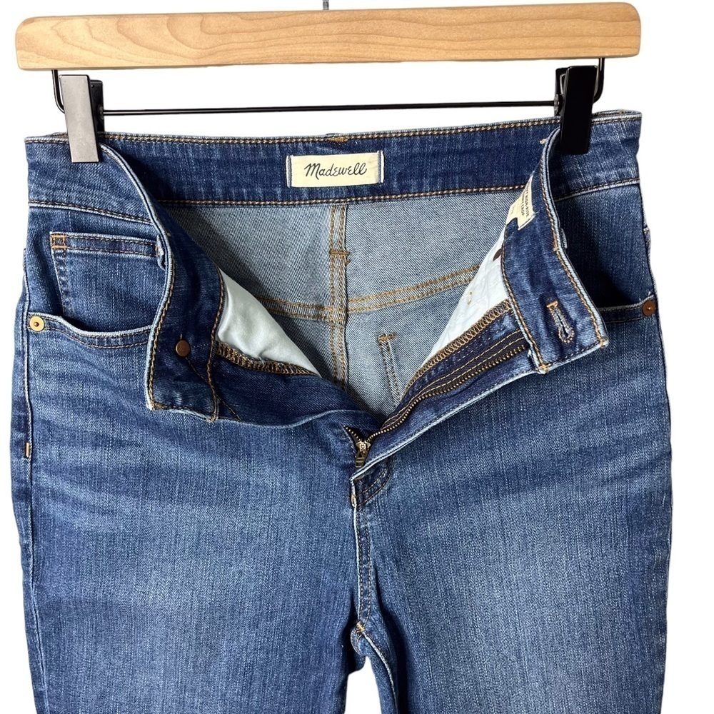 Madewell Tall Curvy High Rise Skinny Crop Jeans Size 27 Tall Style MC509 - Picture 4 of 7